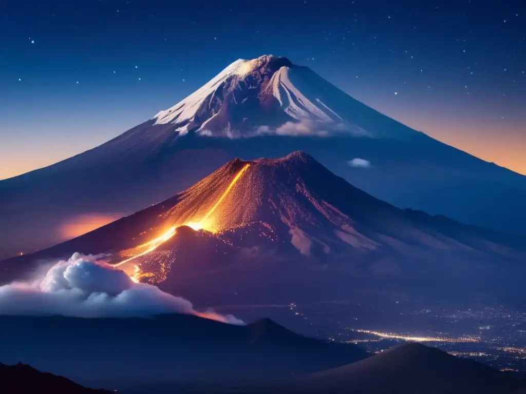 Volcán Popocatépetl: Majestuosidad y aventura Senderismo en el Popocatépetl: Acampar en el volcán más activo de México