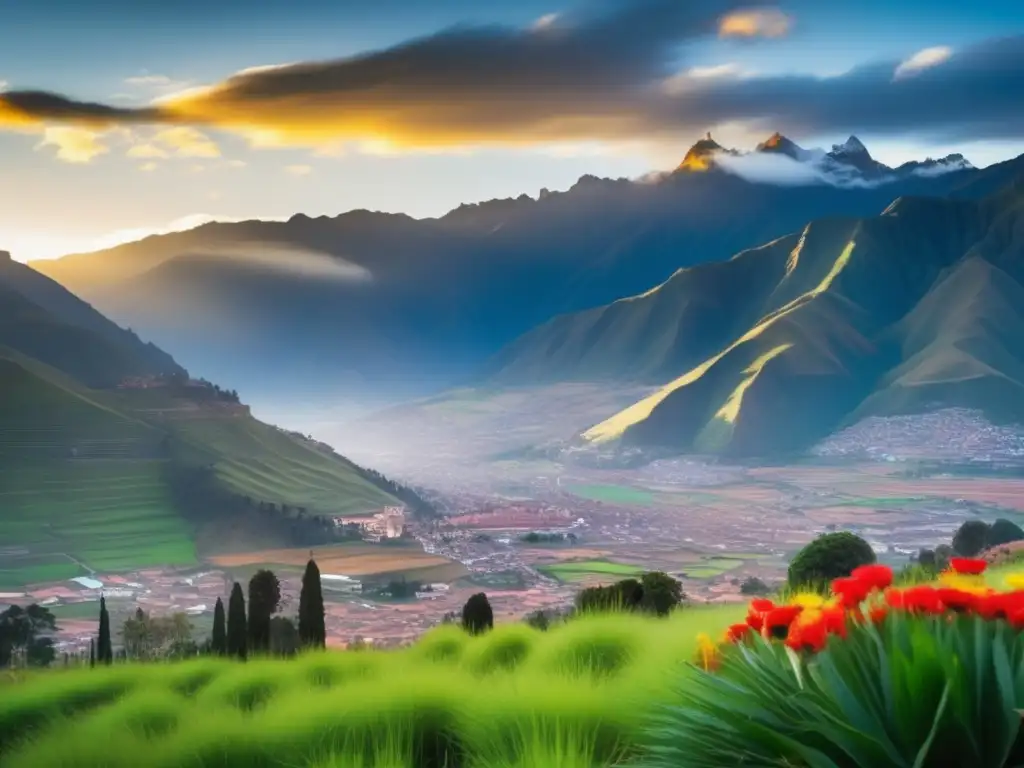 Cuzco al amanecer: la belleza de la ciudad mística Acampada en Cuzco Místico: Explorando los misterios incas