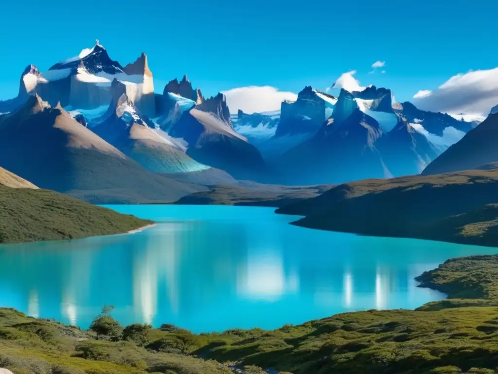 Impresionante escena en Parque Nacional Torres del Paine, Chile