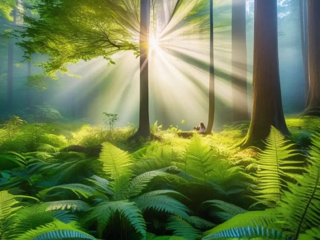 Meditación en el bosque Beneficios del yoga y la meditación en la naturaleza