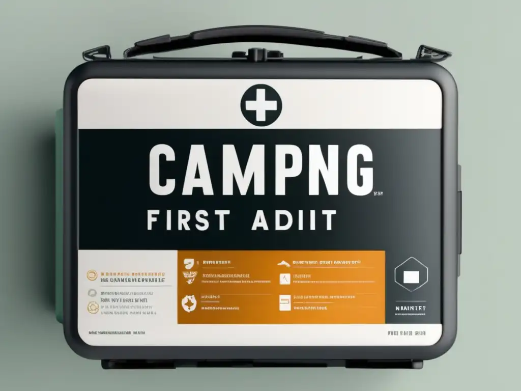Kit de primeros auxilios para camping Elementos indispensables kit primeros auxilios camping