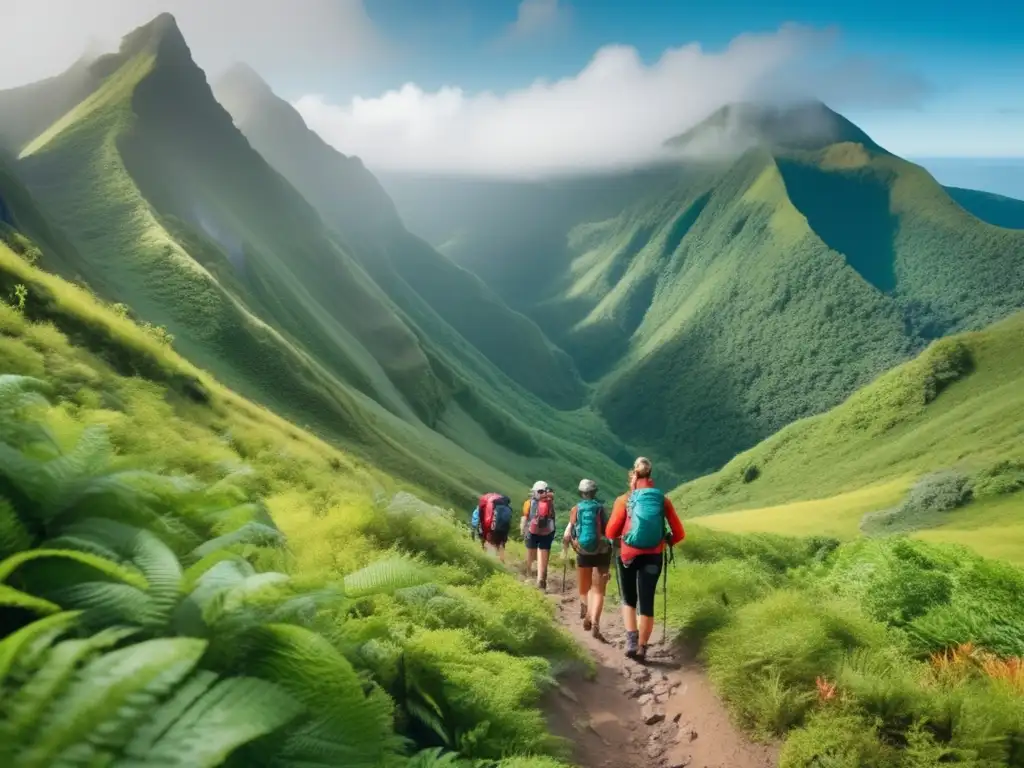 Tendencias indumentaria senderismo en montaña